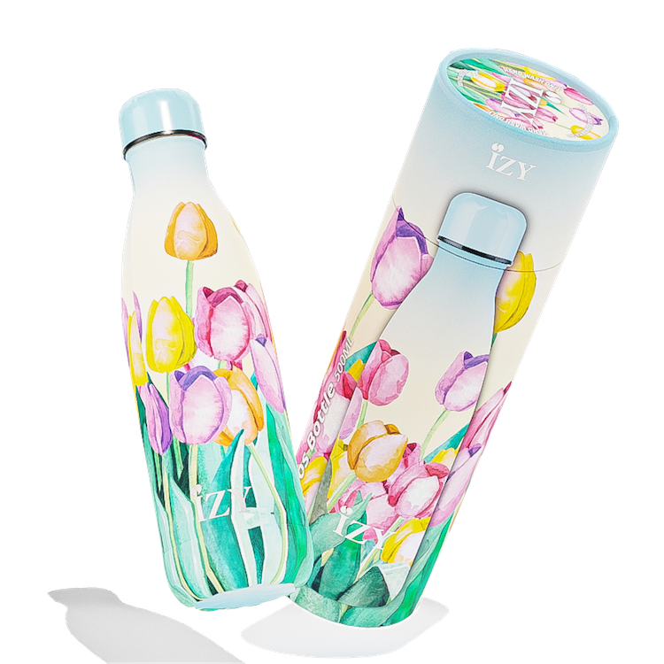 IZY Thermosfles – Tulip Field – 500ML