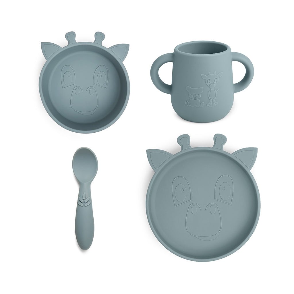 Lykke Dinerset 4-Pack Giraffe Lood