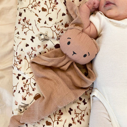 Nuuroo Ado Knuffeldoekje – 2-pack – Crème / Roze