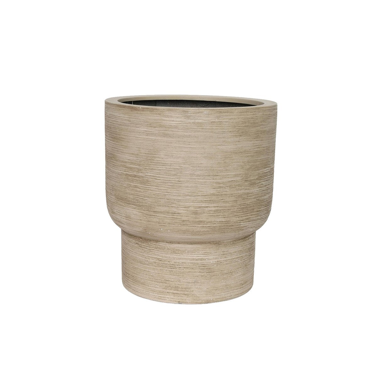 Plantenbak Roskilde Structure Beige – Vase The World