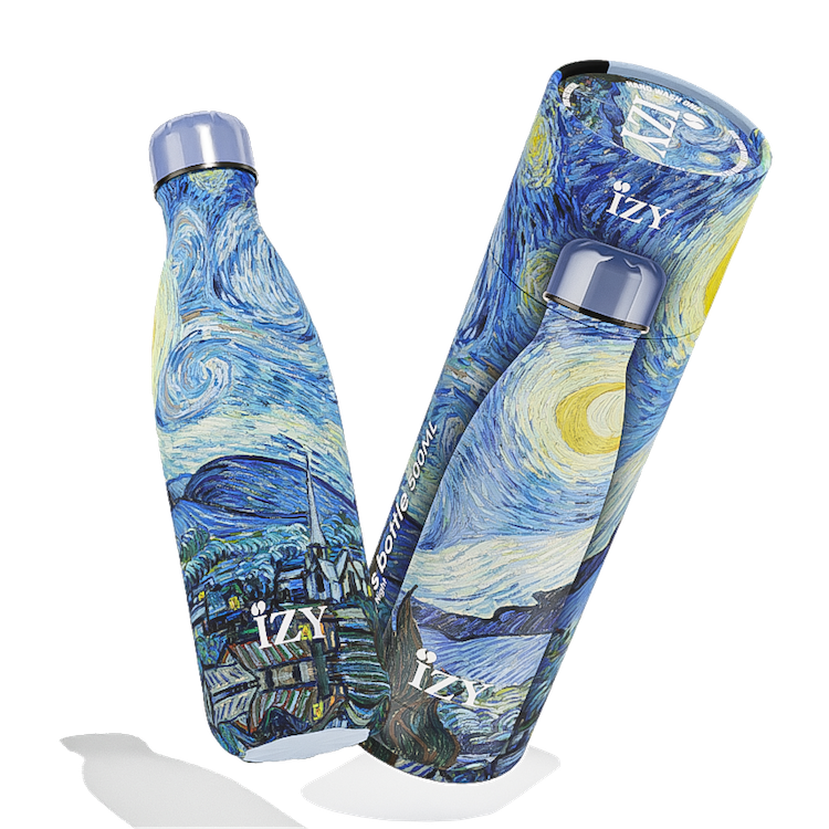 IZY Thermosfles – Sterrennacht – Van Gogh – 500ML