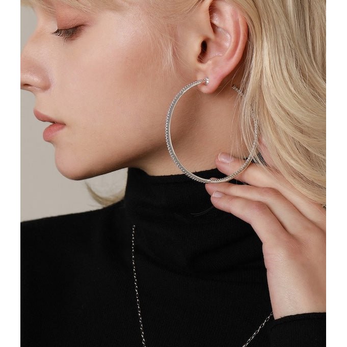 LanLivia Oversized Hoepeloorbellen