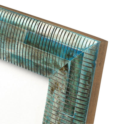 Het Ocean Ripple Frame - Turkoois - 10x15