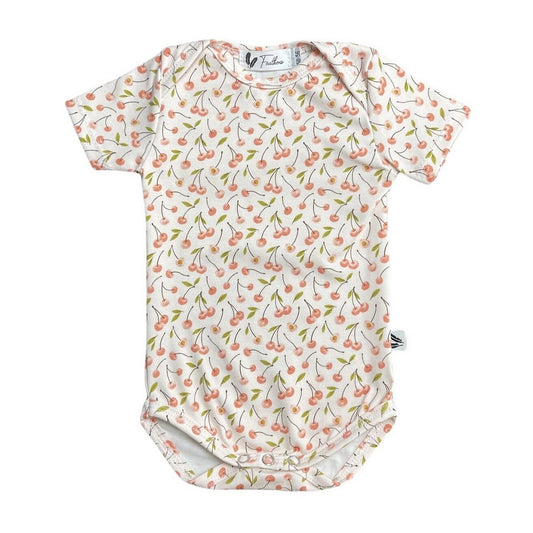 Rompertje Korte Mouw Cherry Pink