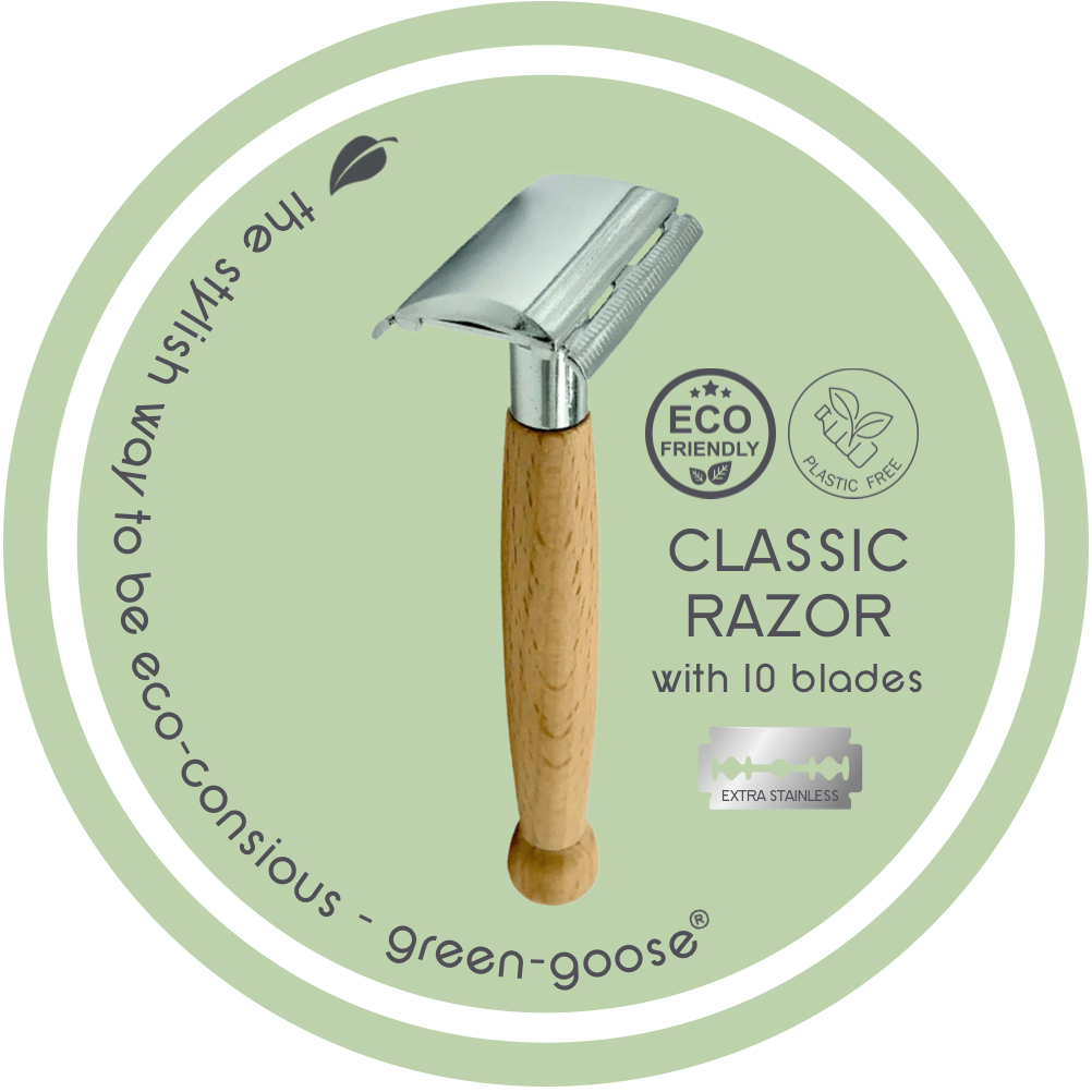 Green-Goose Klassieke Scheerset – Bamboe