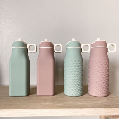 Isa Siliconen Drinkfles – Woodrose | 400 ml