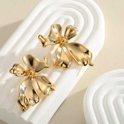 LanLivia Vintage Bloem Oorstekers