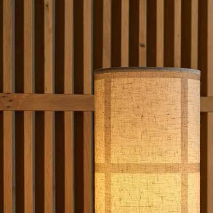 Sakura Donkerbruine Tafellamp | Linnenmix Schaduw & Stijlvolle Verlichting