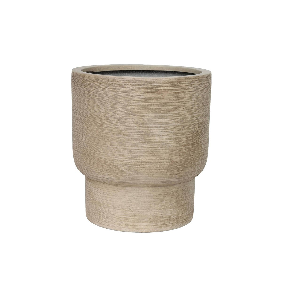 Plantenbak Roskilde Structure Beige – Vase The World (foto 2 van 3)