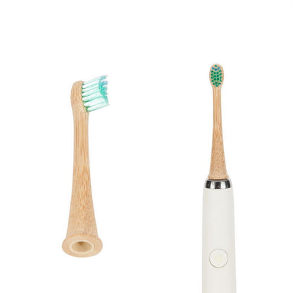 Green-Goose Sonicare Bamboe Opzetborstels Kinderen - 4 Stuks - Groen