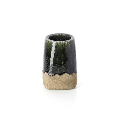 De Moss Conische Plantenbak - Betongroen - M