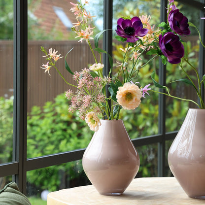 Vaas - Lesse metallic pastel pink – Vase The World (foto 2 van 7)