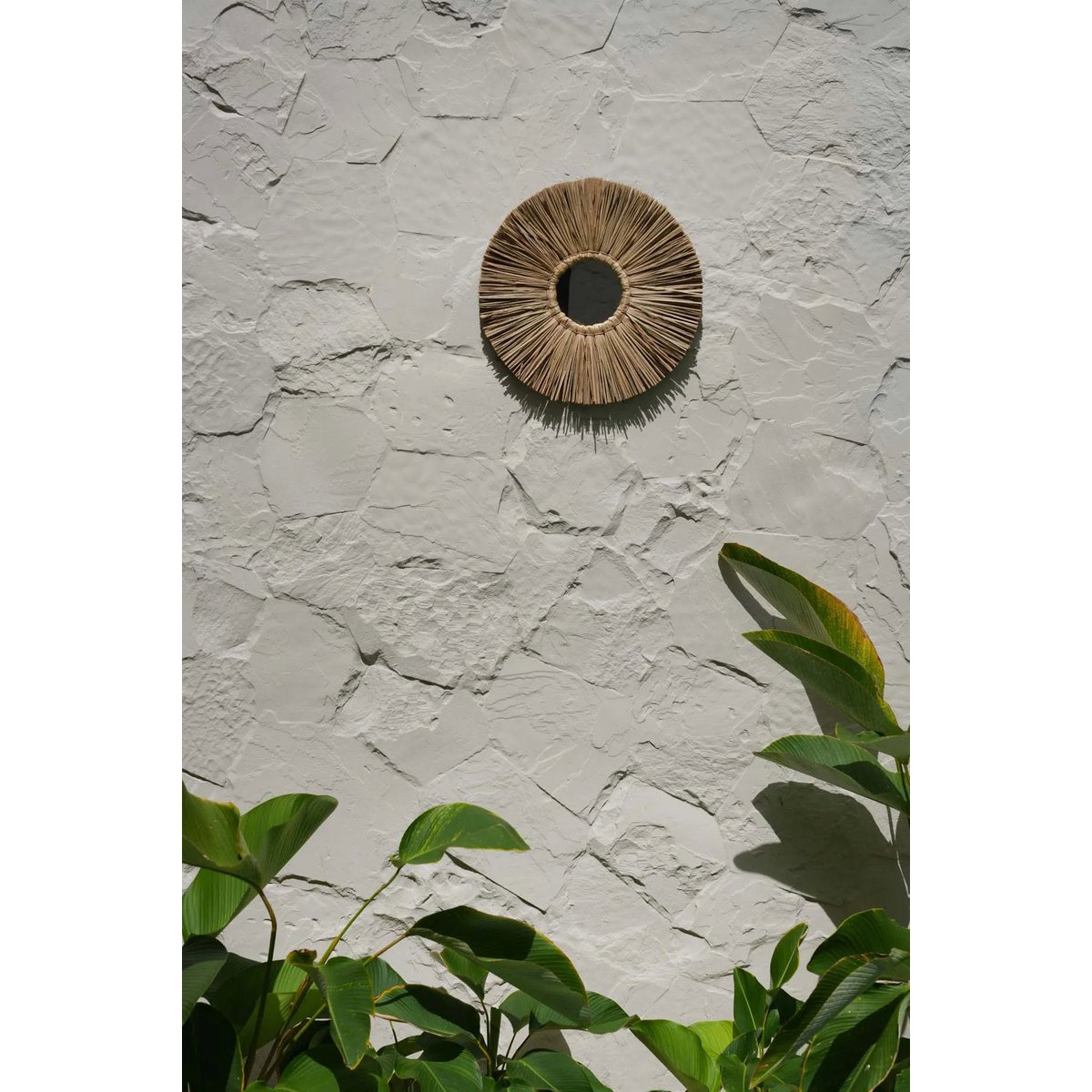 De Alang Alang Spiegel - Naturel - S – Bazar Bizar Living (foto 2 van 10)