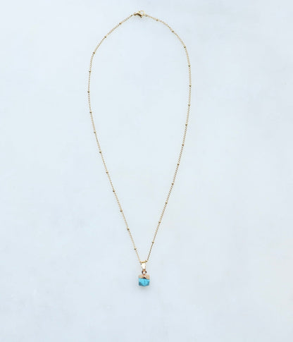 Turquoise Ketting (XS) – kracht & balans