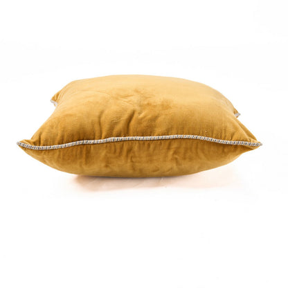 The Velvet Crush Kussenhoes - Mosterd - 50x50