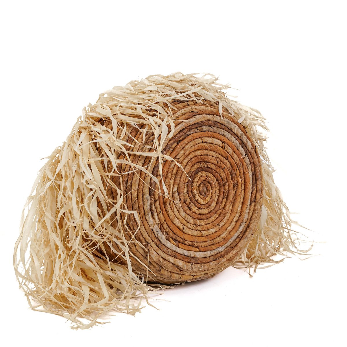 De Raffia-mand - M – Bazar Bizar Living (foto 7 van 7)