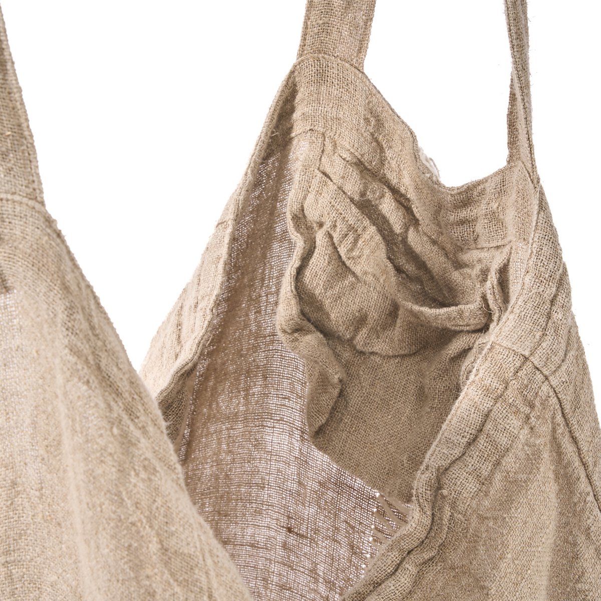 De Tote-ally Linnen Shopper - Naturel – Bazar Bizar Living (foto 9 van 10)