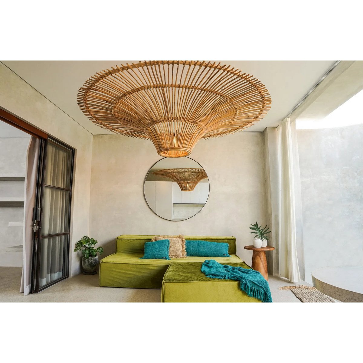 De Oh My Gee Kussenhoes - Aqua - 35x100 – Bazar Bizar Living (foto 2 van 7)