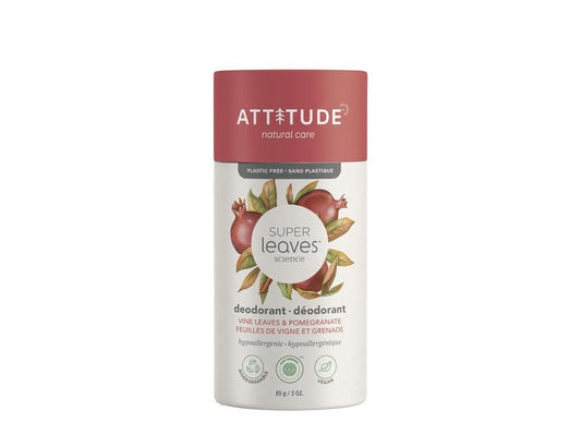Attitude Deodorant – Vine Leaves & Pomegranate (85g)