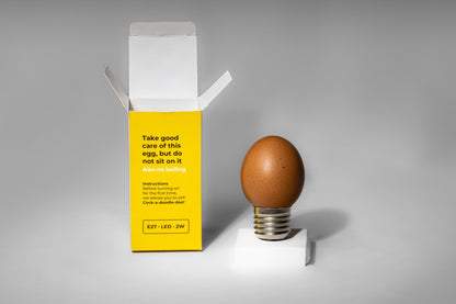 Egglamp Brown