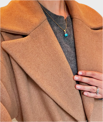 Turquoise Ketting (XS) – kracht & balans