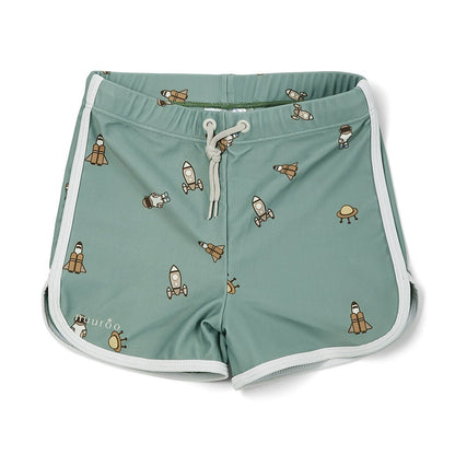 Marti Swim Short – Lichtgroen Space