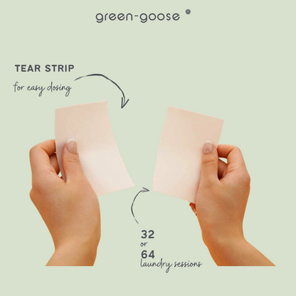 Green-Goose Wasstrips – 64 stuks – Zomerbloemen