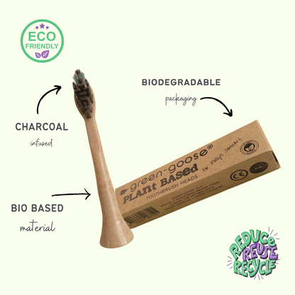 Green-Goose Bio Opzetborstels – Sonicare | 4 Stuks