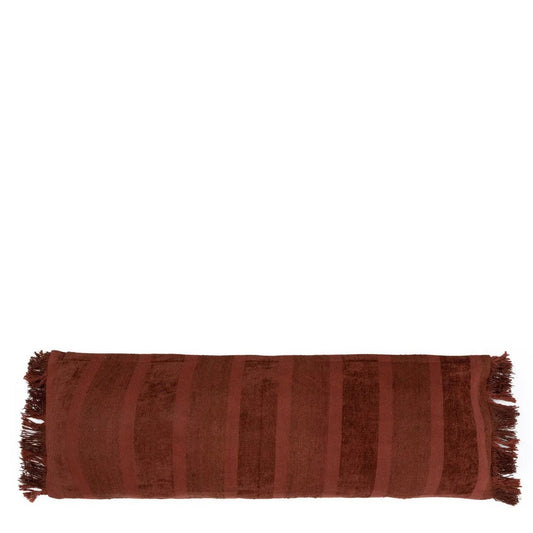 The Oh My Gee Kussenhoes - Bordeaux Fluweel - 35x100