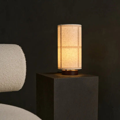 Sakura Donkerbruine Tafellamp | Linnenmix Schaduw & Stijlvolle Verlichting