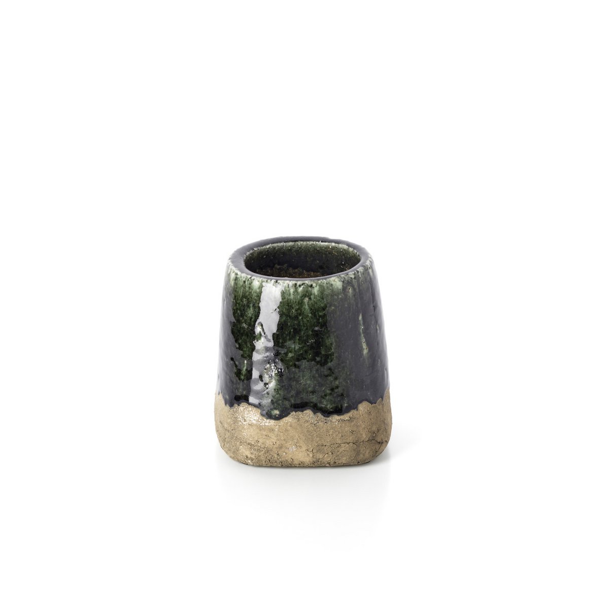 De Moss Conische Plantenbak - Betongroen - S – Bazar Bizar Living (foto 3 van 7)
