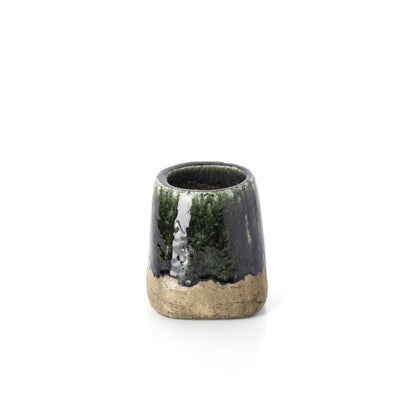 De Moss Conische Plantenbak - Betongroen - S