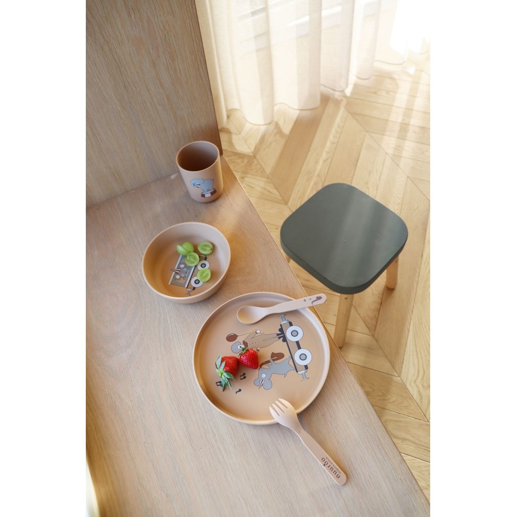 Nuuroo Marius Bioplastic Dinerset 5-Pack (PLA)