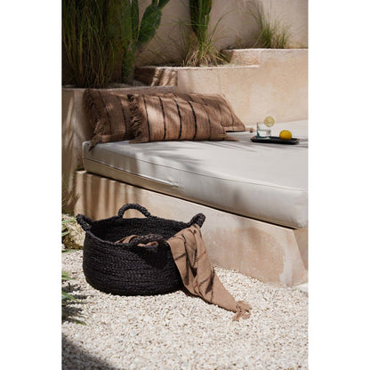 De s'il vous Plaid - Beige Zwart