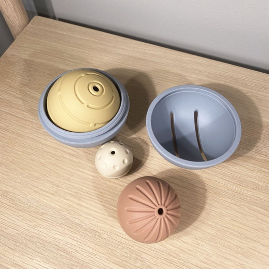 Neo siliconen ballen – 4 stuks, multi mix