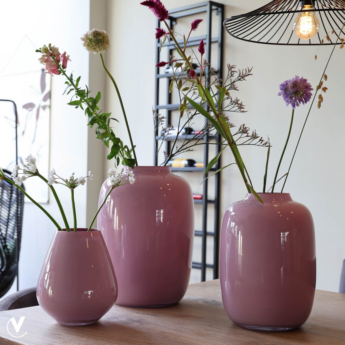 Vaas - Artic light pink – Vase The World (foto 6 van 7)