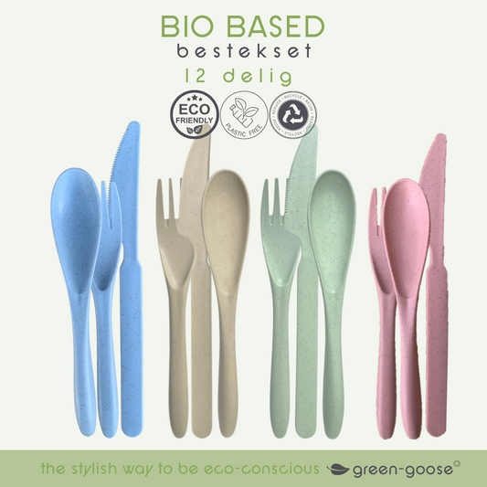 Green-Goose Bio-based Bestekset – 4 Sets