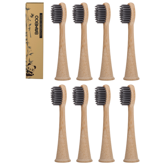 Green-Goose Bamboe Opzetborstels – Sonicare Kids | 8 Stuks
