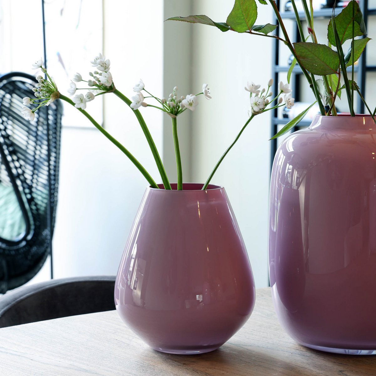 Vaas - Tasman S light pink – Vase The World (foto 2 van 3)