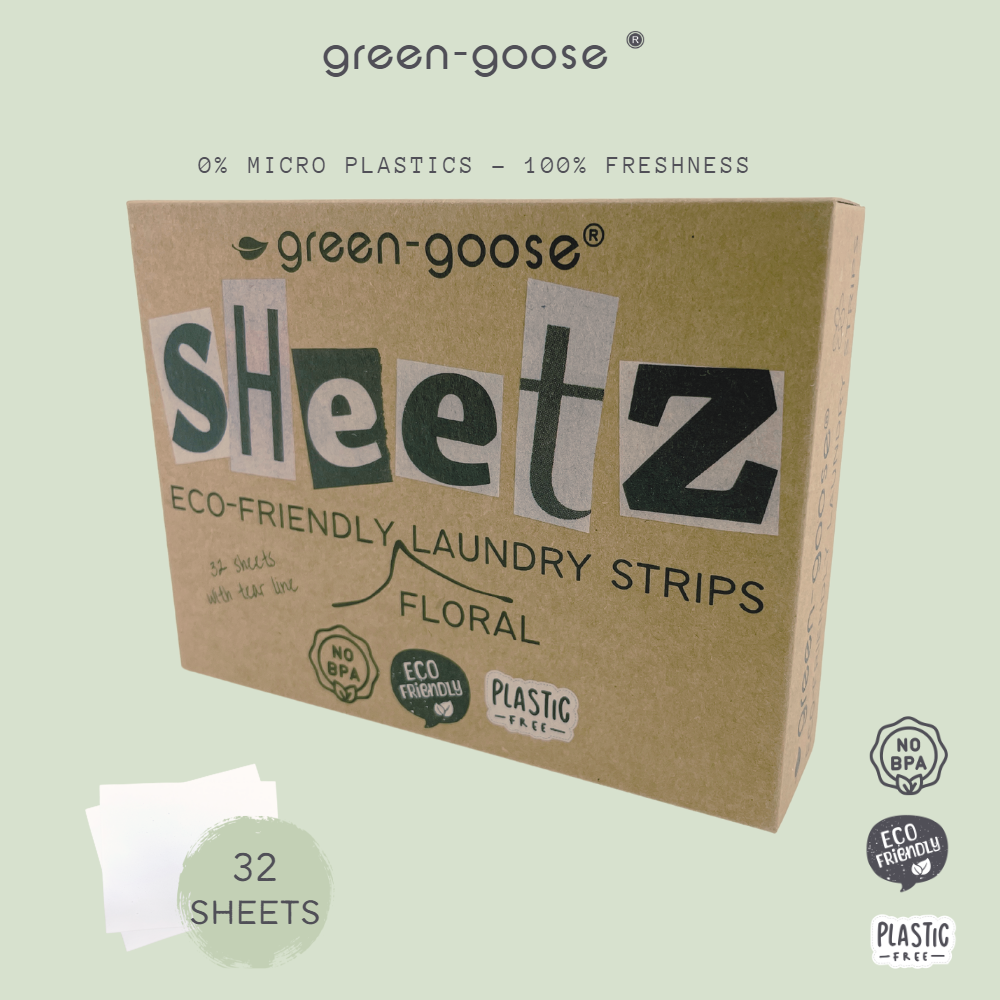 Green-Goose Wax Strips - 32 Strips - Summer Flowers