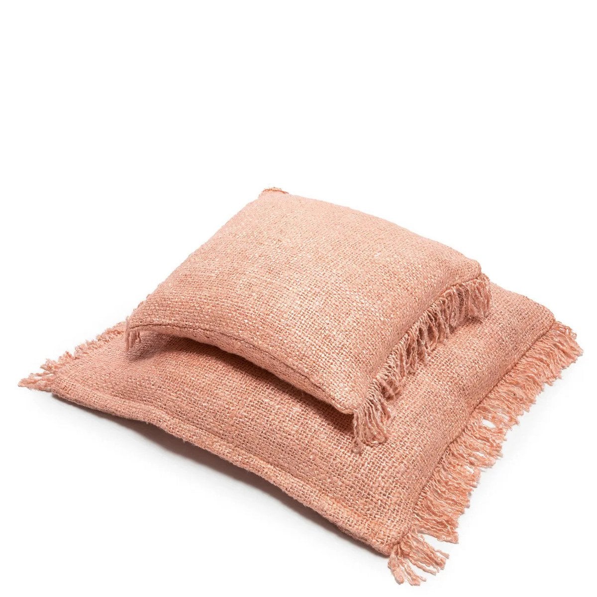 The Oh My Gee Kussenhoes - Zalmroze - 60x60 – Bazar Bizar Living (foto 6 van 7)