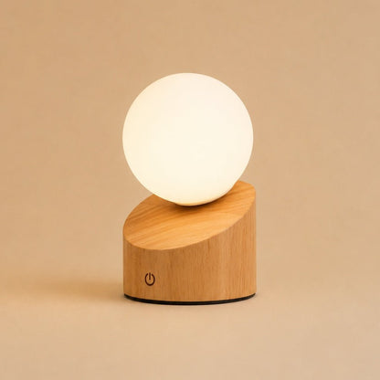 Morris lichtbruine oplaadbare lamp