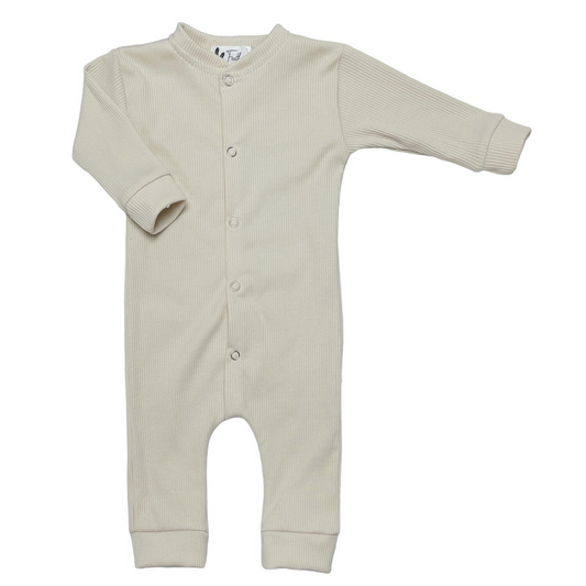 Boxpakje rib jersey natural beige