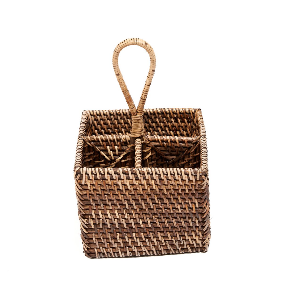 De rotan bestekbak N°4 - Natuurlijk bruin – Bazar Bizar Living (foto 8 van 10)