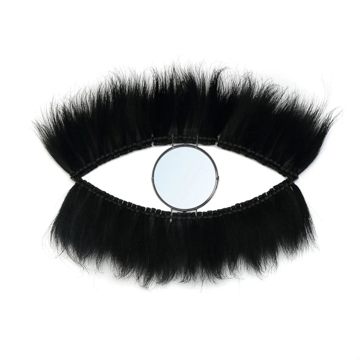 De Black Eye-spiegel - Zwart – Bazar Bizar Living