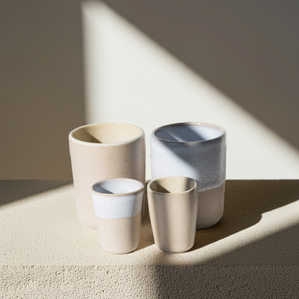 Bekerset gemengd – EDDA Stoneware