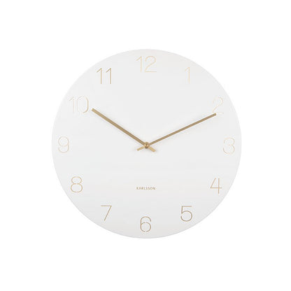 Karlsson Wandklok Charm Engraved Numbers