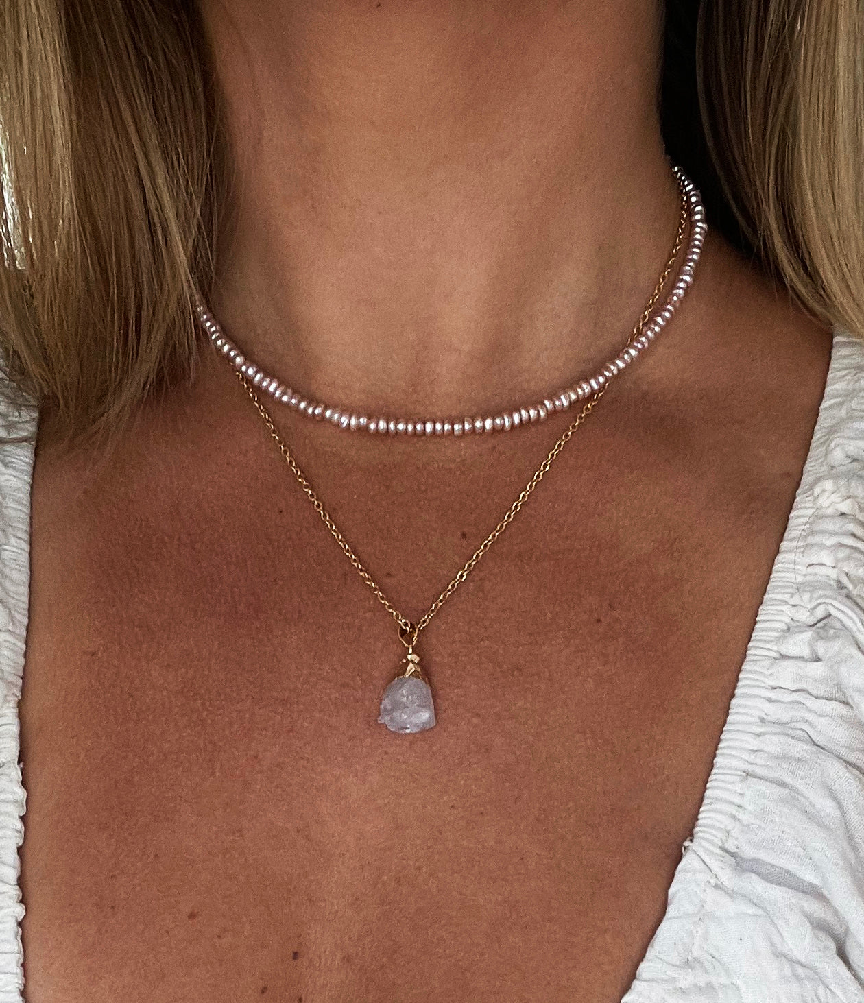 Parel Choker Ketting – tijdloos & verfijnd