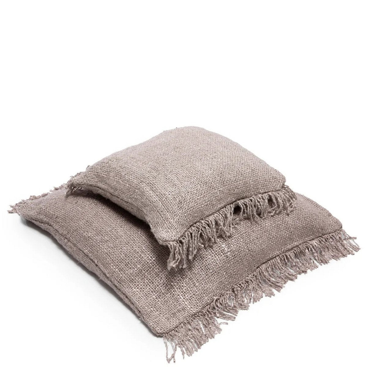 The Oh My Gee Kussenhoes - Parelgrijs - 60x60 – Bazar Bizar Living (foto 3 van 4)