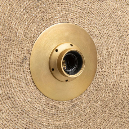 De Let's Groove Wandlamp - Natuurlijk Messing - M